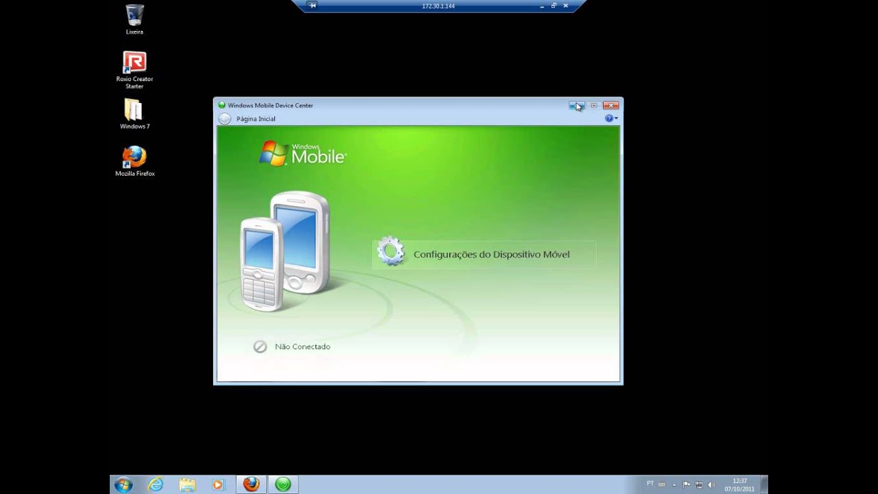 Windows Mobile Device Center Windows 7