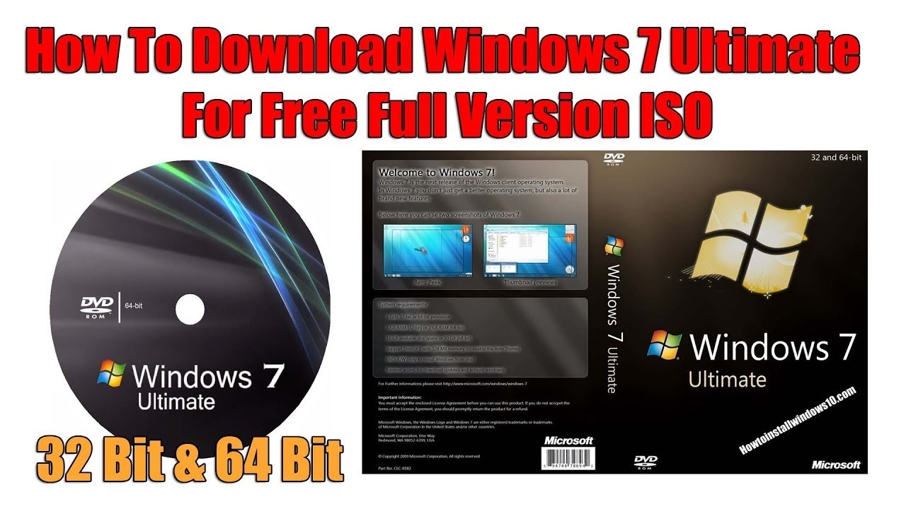 Download Windows 7 Genuine Free